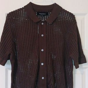 Patch knitted PacSun shirt